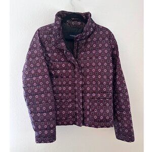 Lands End Patterned Puffer